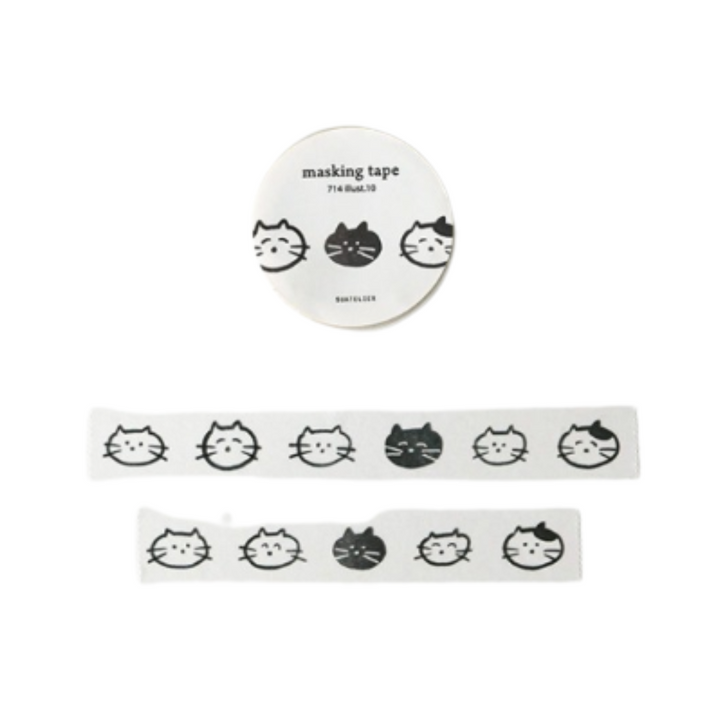 Suatelier Masking Tape - Illust.10 — roll front