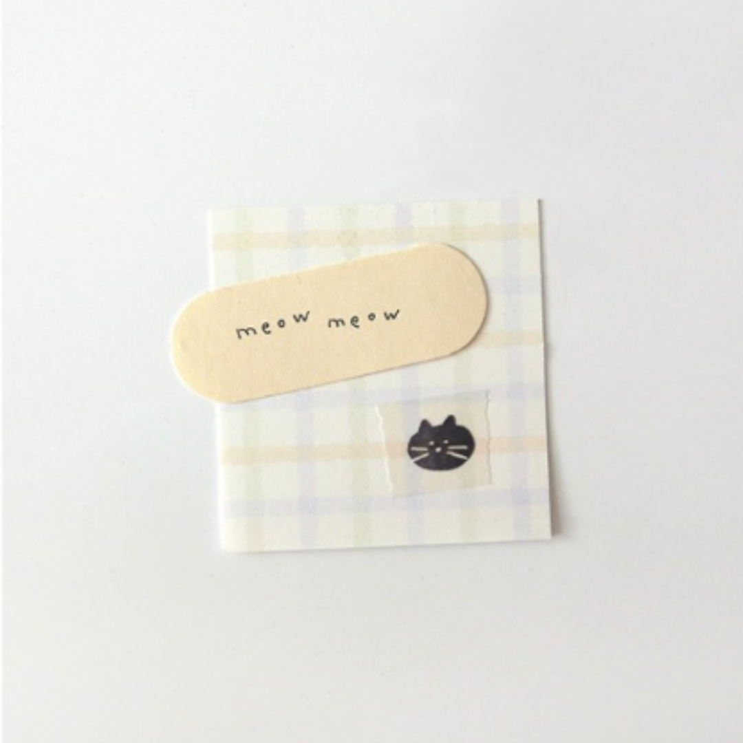 Suatelier Masking Tape - Illust.10 — roll side
