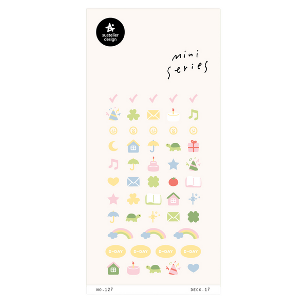 Suatelier Mini Series Sticker - Deco.17 (D-day) — front view