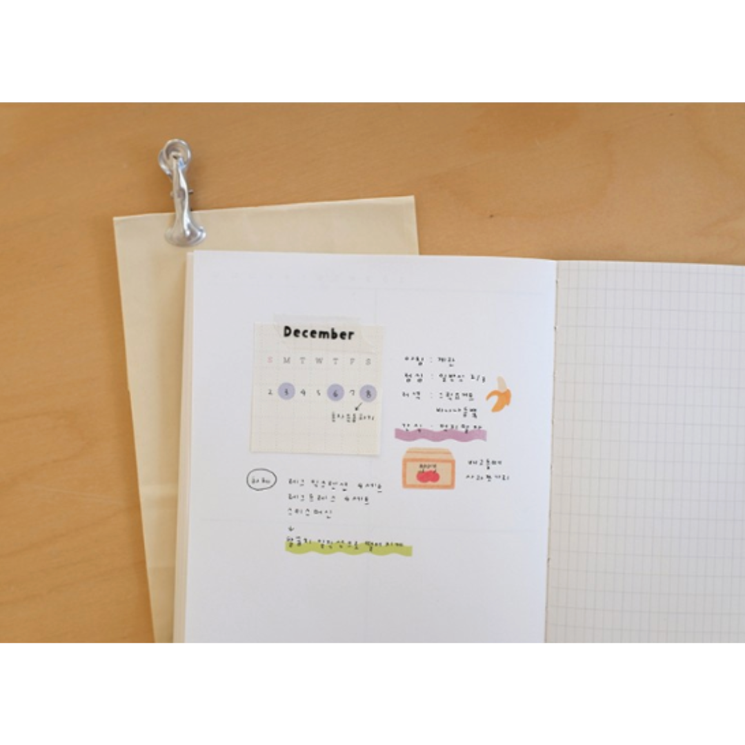Suatelier Plain Deco Sticker - Plain.77 — flat lay