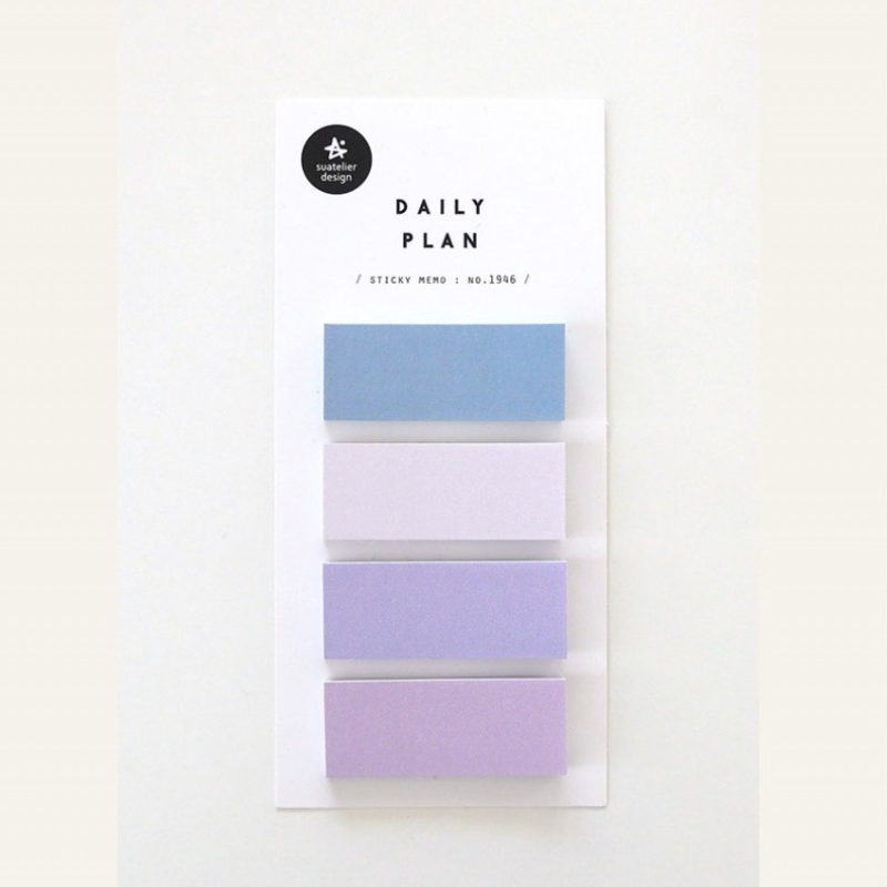 Suatelier Daily Plan Sticky Memo - 35 — side view