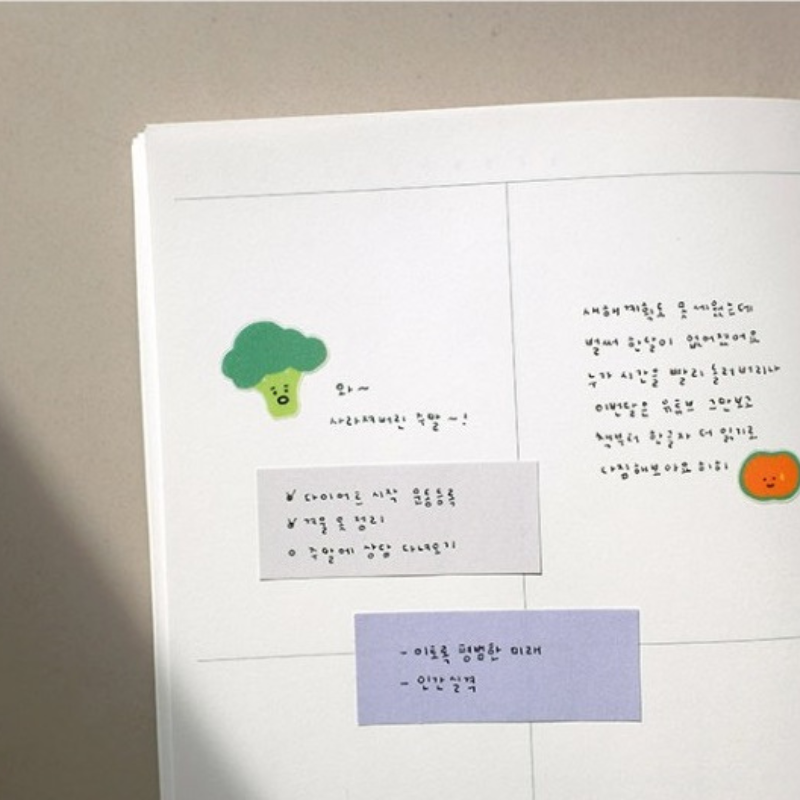 Suatelier Daily Plan Sticky Memo - 35 — detail view