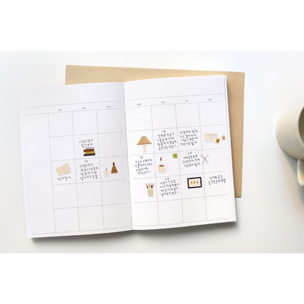 Suatelier Daily Deco Sticker - Writing Corner