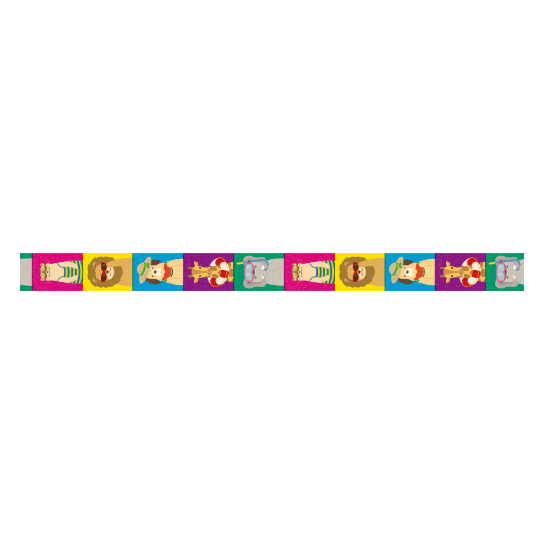 MT EX Washi Tape - Summer Outfit — applied on surface
