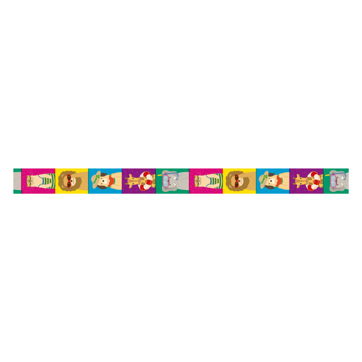 MT EX Washi Tape - Summer Outfit — applied on surface