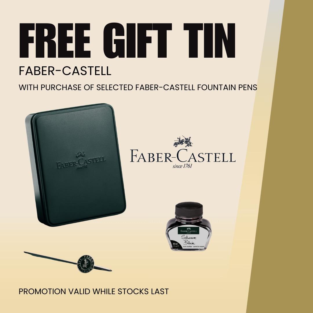 Faber-Castell GIFT TIN — Faber-Castell tin box — premium stationery and lifestyle, at Cityluxe Singapore