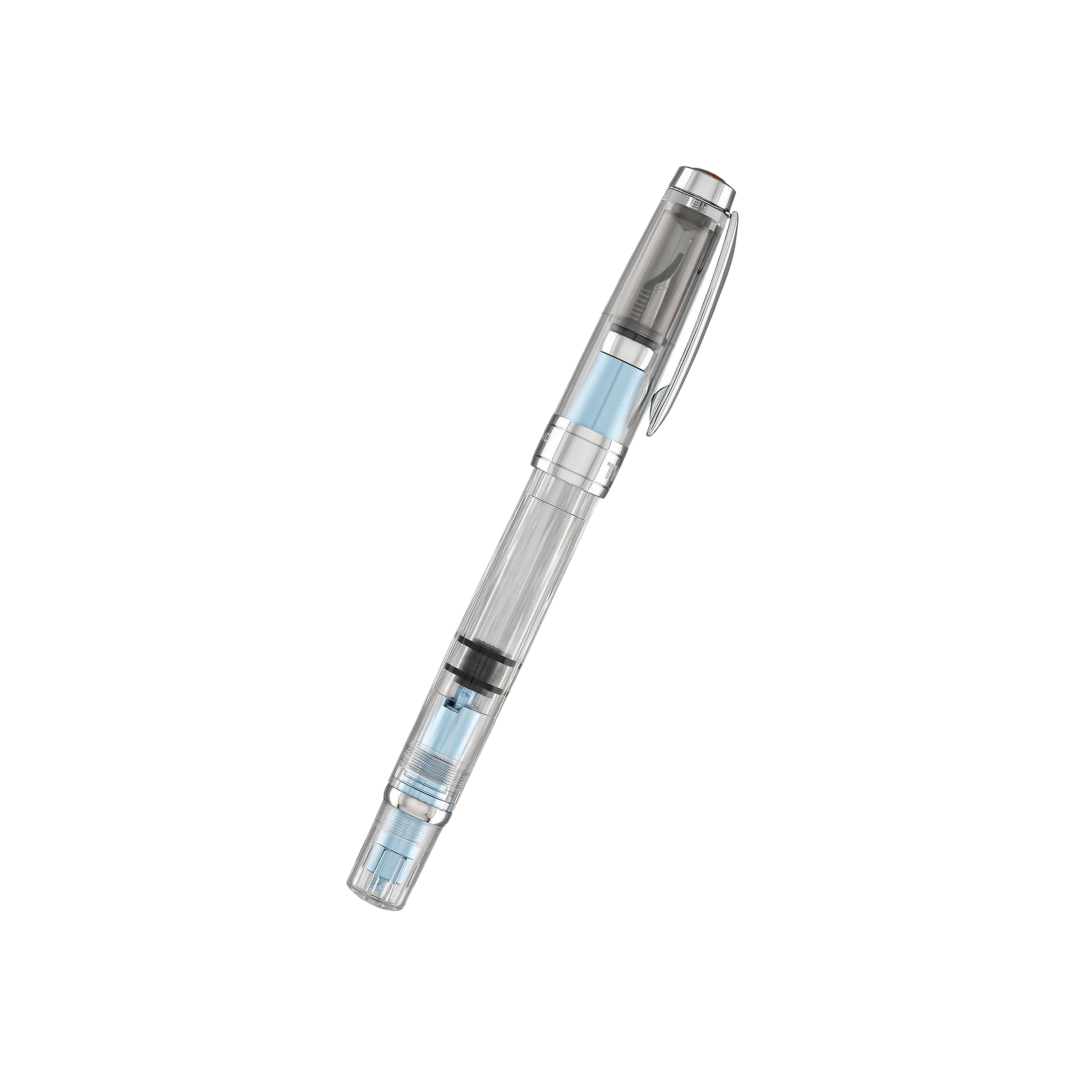 TWSBI Diamond 580 AL Fountain Pen in Iceberg — TWSBI fountain pen — precision nib writing instrument, at Cityluxe Singapore stationery store