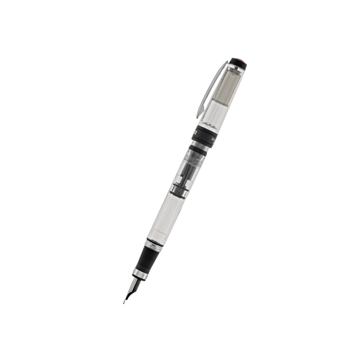 TWSBI Diamond 580 AL R Fountain Pen - Black — nib close-up