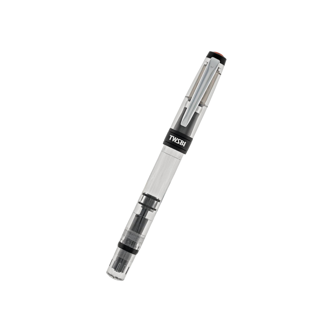 TWSBI Diamond 580 AL R Fountain Pen - Black — with packaging