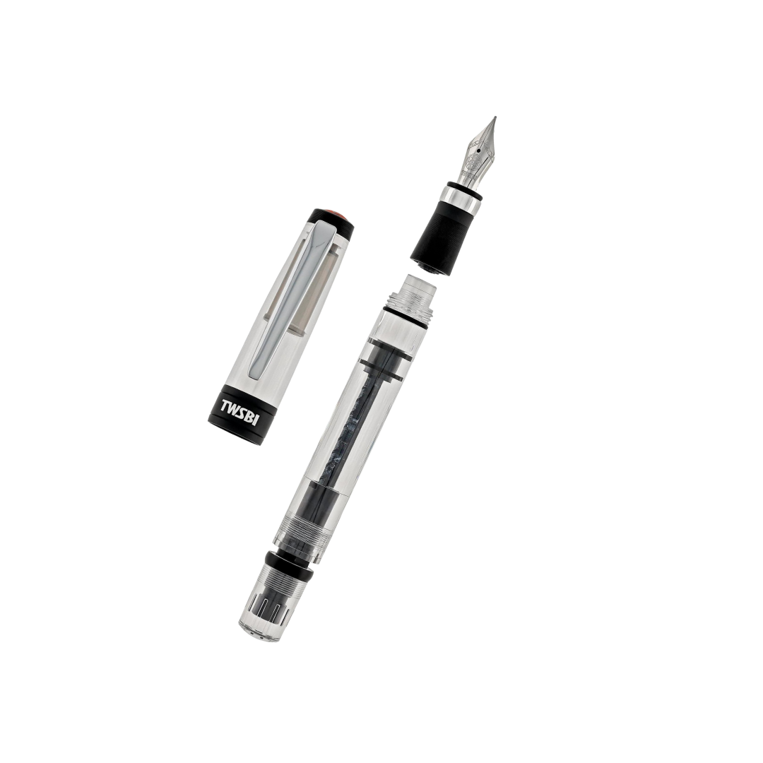 TWSBI Diamond 580 AL R Fountain Pen - Black — engraving example