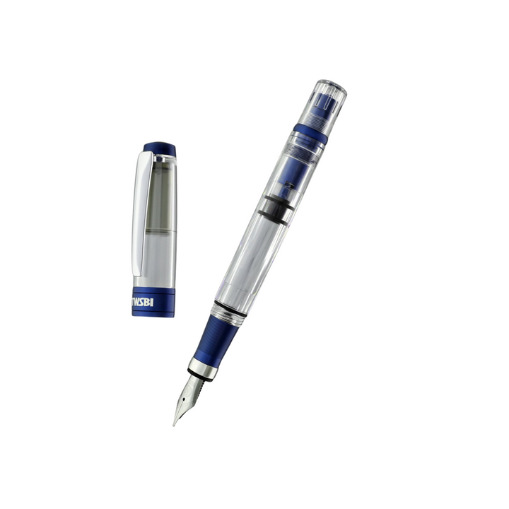 TWSBI Diamond 580 AL R  Fountain Pen in Navy Blue — TWSBI fountain pen — precision nib writing instrument, at Cityluxe Singapore stationery store