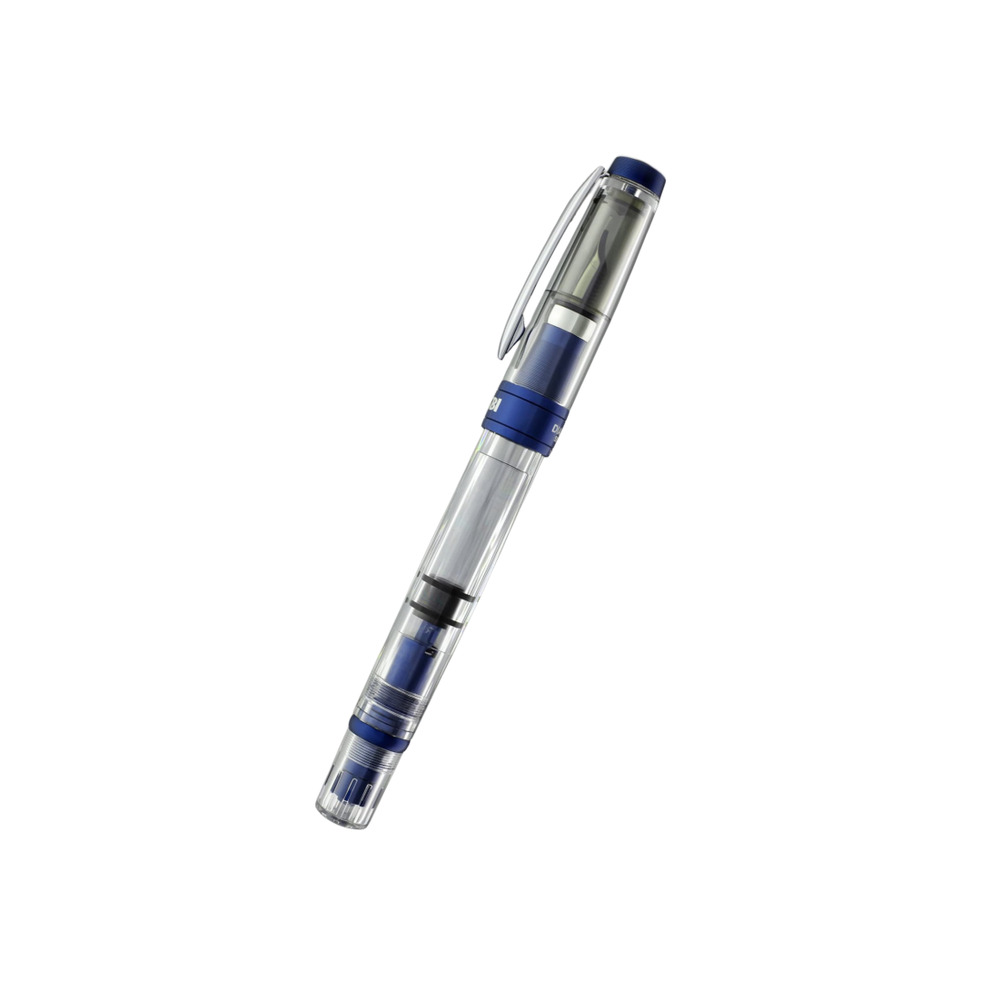 TWSBI Diamond 580 AL R  Fountain Pen in Navy Blue — TWSBI fountain pen — precision nib writing instrument, at Cityluxe Singapore stationery store
