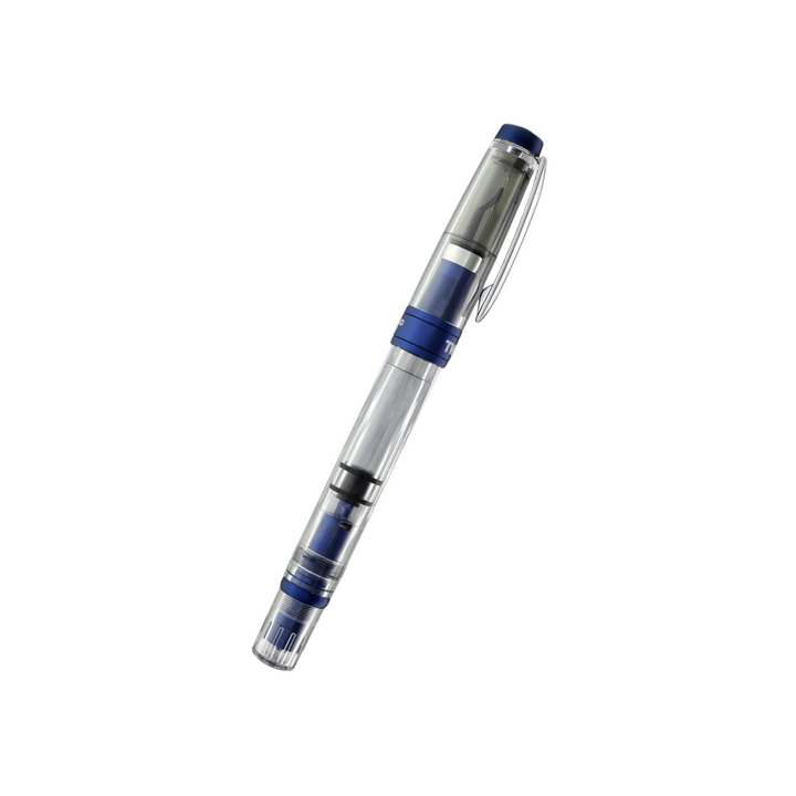 TWSBI Diamond 580 AL R  Fountain Pen in Navy Blue — TWSBI fountain pen — precision nib writing instrument, at Cityluxe Singapore stationery store