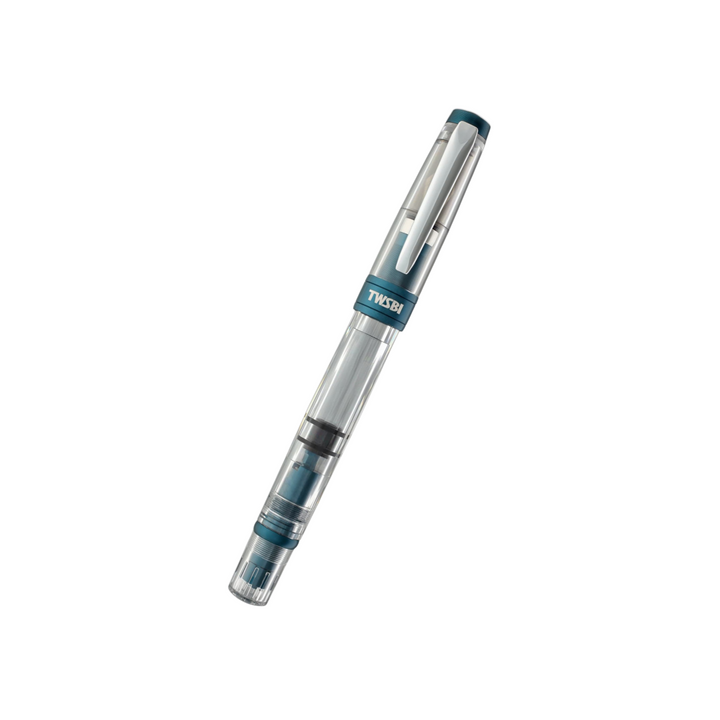 TWSBI Diamond 580 AL R  Fountain Pen in Prussian Blue — TWSBI fountain pen — precision nib writing instrument, at Cityluxe Singapore stationery store