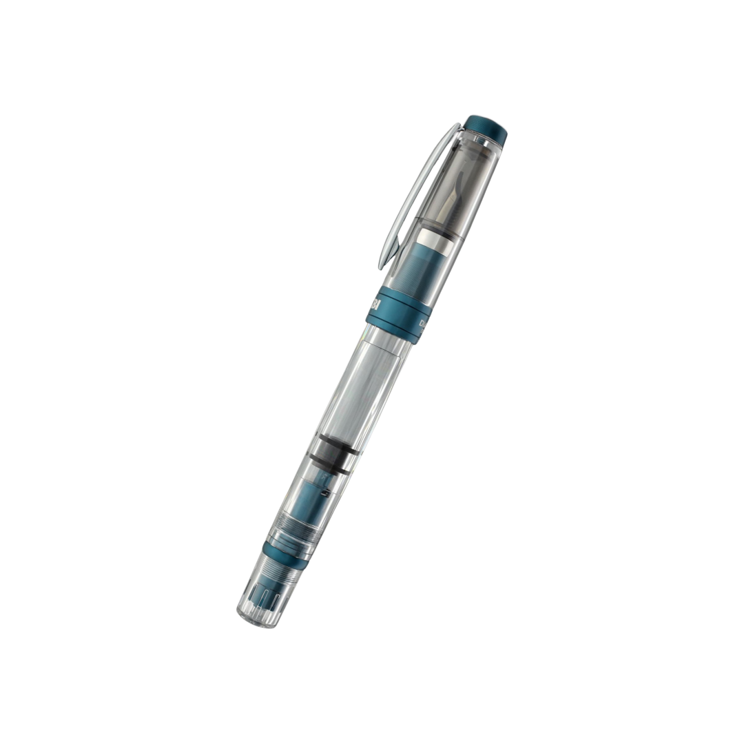 TWSBI Diamond 580 AL R  Fountain Pen in Prussian Blue — TWSBI fountain pen — precision nib writing instrument, at Cityluxe Singapore stationery store