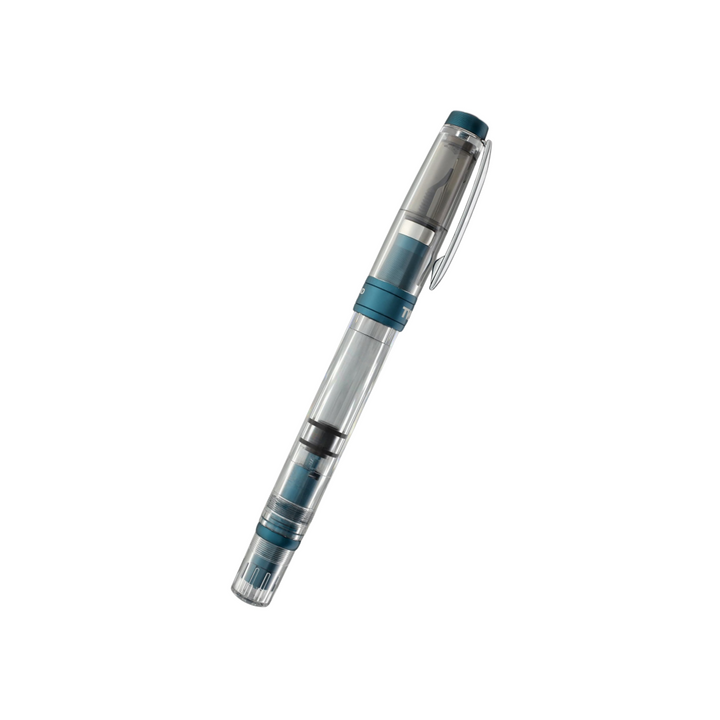 TWSBI Diamond 580 AL R  Fountain Pen in Prussian Blue — TWSBI fountain pen — precision nib writing instrument, at Cityluxe Singapore stationery store