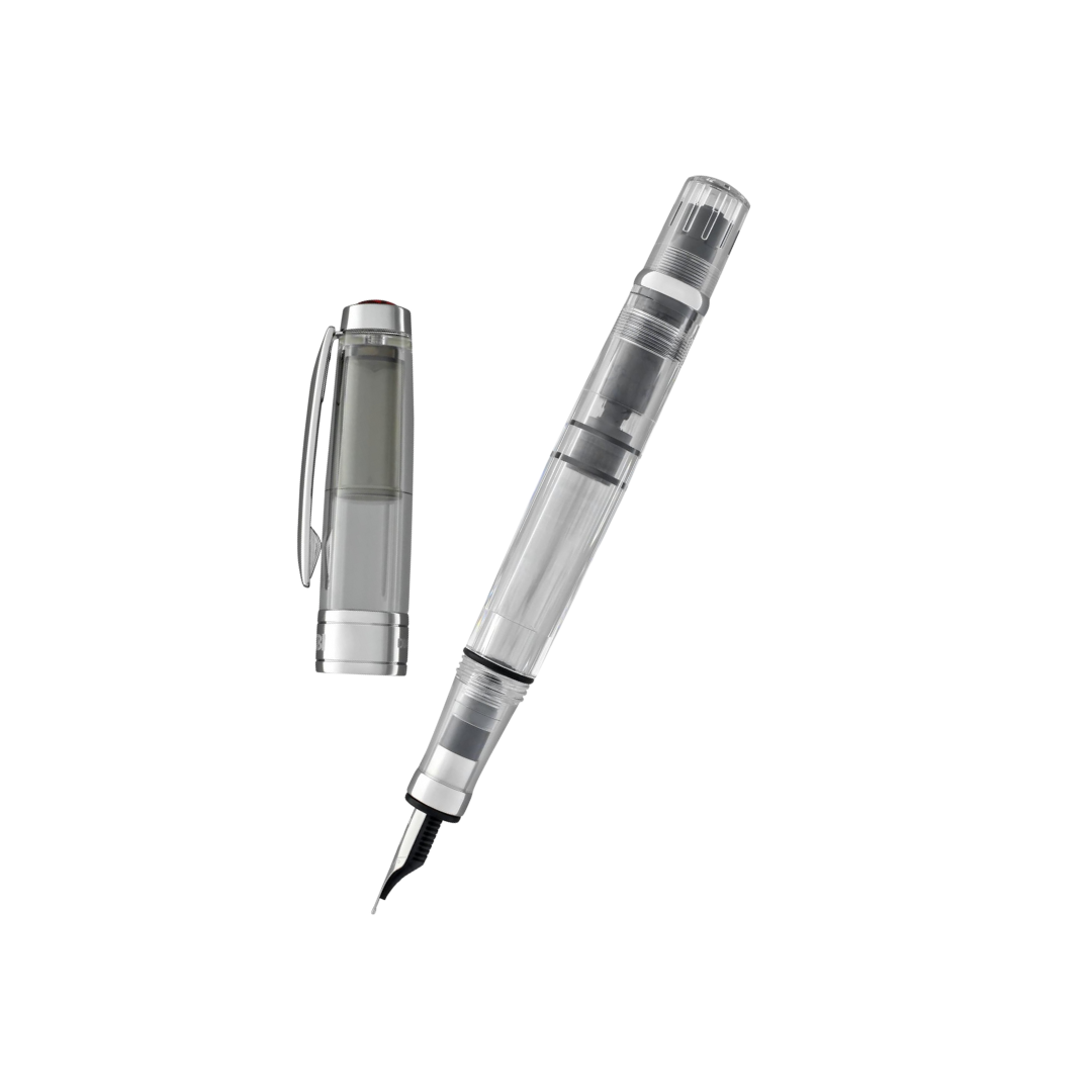 TWSBI Diamond 580 Fountain Pen Clear — TWSBI fountain pen — precision nib writing instrument, at Cityluxe Singapore stationery store