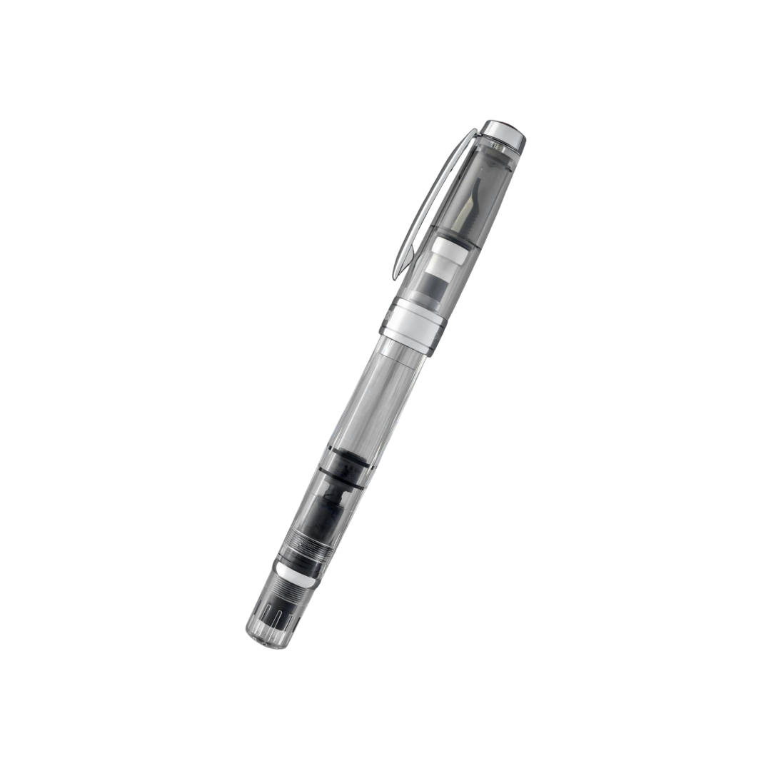 TWSBI Diamond 580 Fountain Pen Clear — TWSBI fountain pen — precision nib writing instrument, at Cityluxe Singapore stationery store