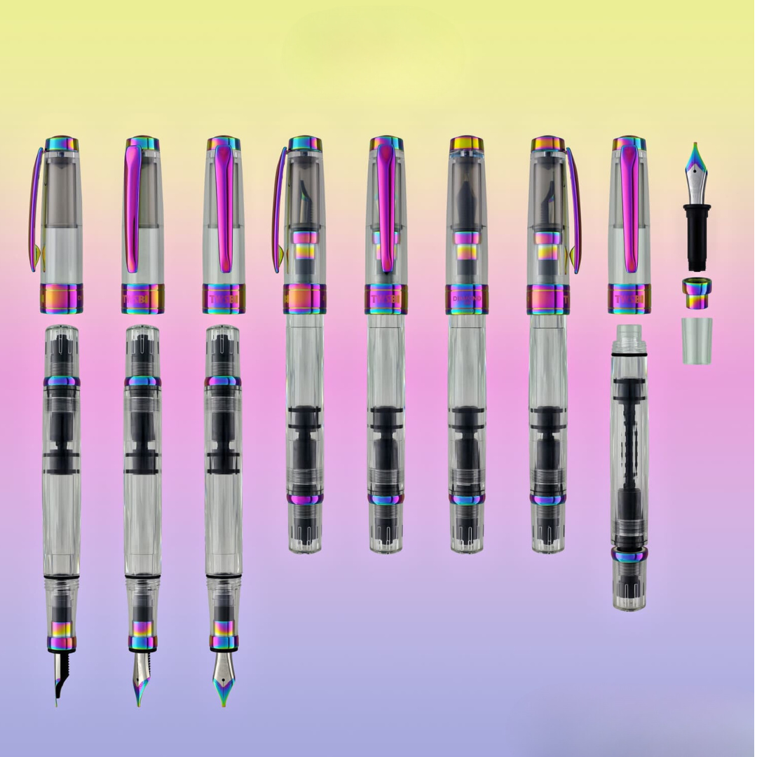 TWSBI Diamond 580 Fountain Pen IRIS — TWSBI fountain pen — precision nib writing instrument, at Cityluxe Singapore stationery store