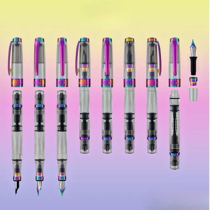 TWSBI Diamond 580 Fountain Pen IRIS — TWSBI fountain pen — precision nib writing instrument, at Cityluxe Singapore stationery store