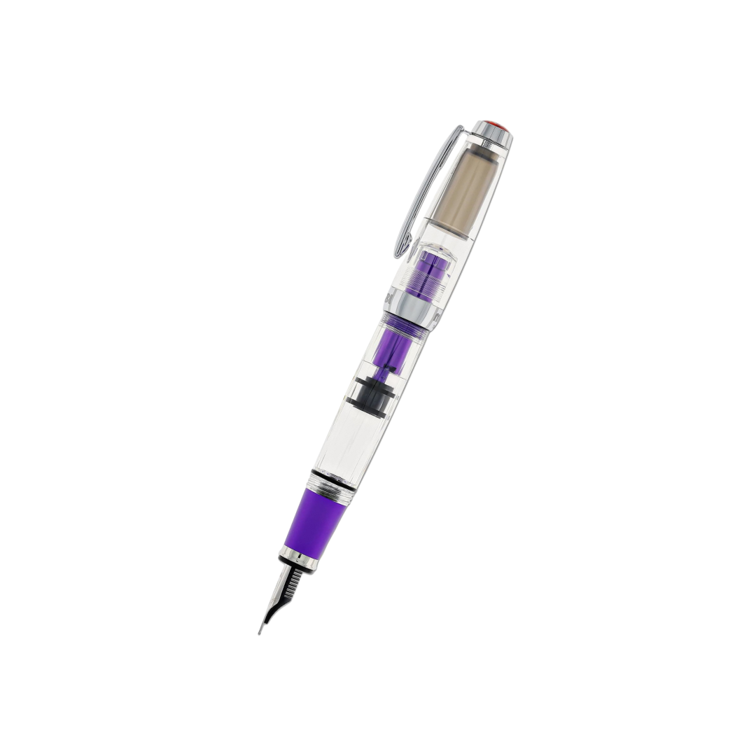 TWSBI Diamond Mini AL Fountain Pen - Grape — with packaging