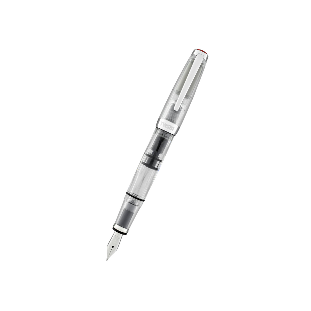 TWSBI Diamond Mini Fountain Pen Clear — TWSBI fountain pen — precision nib writing instrument, at Cityluxe Singapore stationery store