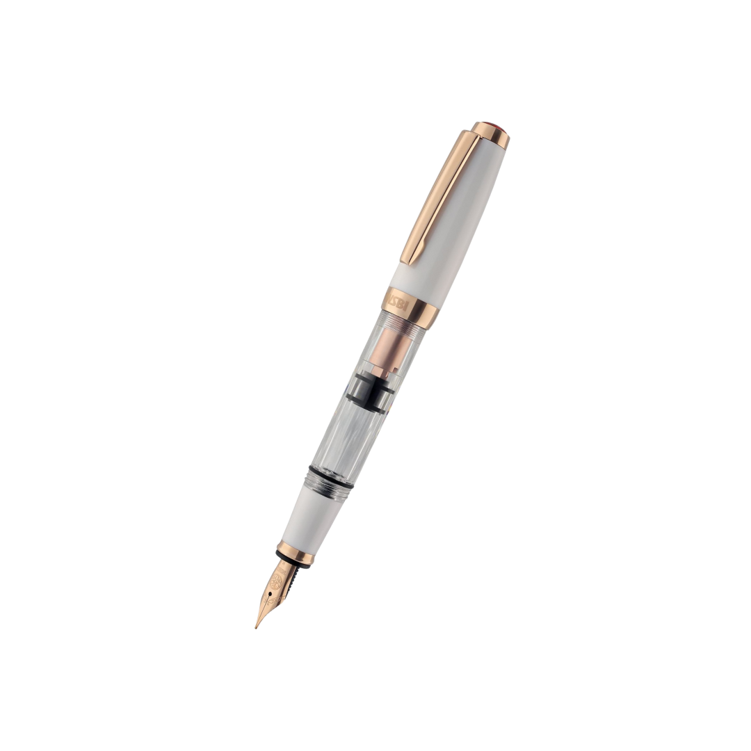 TWSBI Diamond Mini with Rose Gold Trim II Fountain Pen — TWSBI fountain pen — precision nib writing instrument, at Cityluxe Singapore stationery store