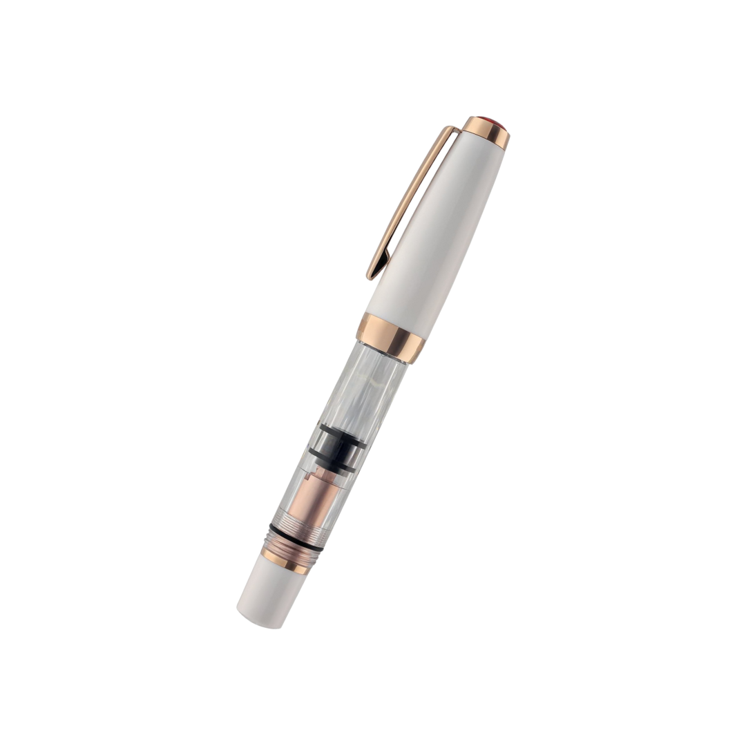 TWSBI Diamond Mini with Rose Gold Trim II Fountain Pen — TWSBI fountain pen — precision nib writing instrument, at Cityluxe Singapore stationery store