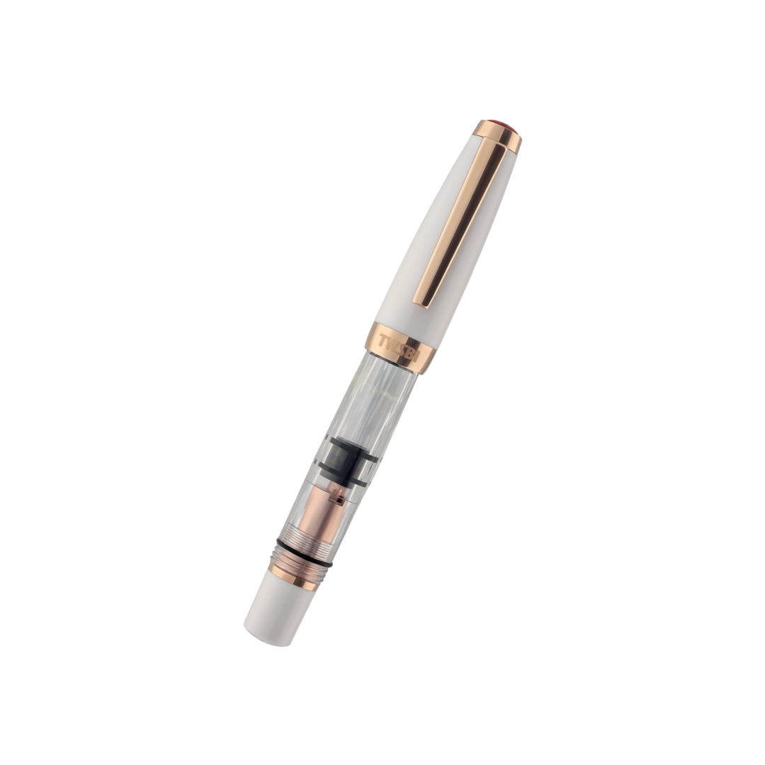 TWSBI Diamond Mini with Rose Gold Trim II Fountain Pen — TWSBI fountain pen — precision nib writing instrument, at Cityluxe Singapore stationery store