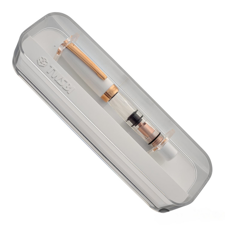 TWSBI Diamond Mini with Rose Gold Trim II Fountain Pen — TWSBI fountain pen — precision nib writing instrument, at Cityluxe Singapore stationery store