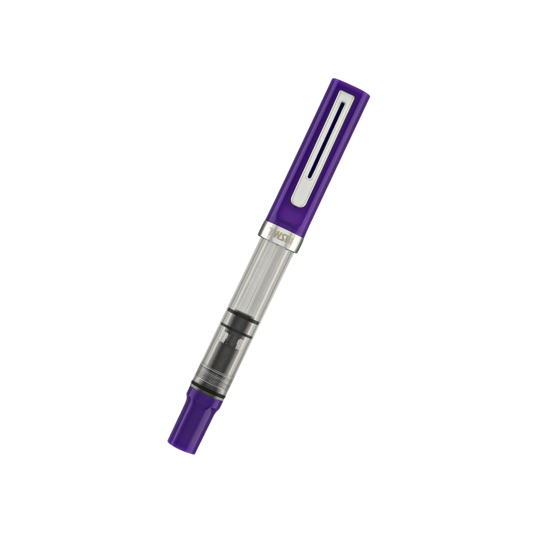 TWSBI ECO-T Fountain Pen in Eggplant Purple — TWSBI fountain pen — precision nib writing instrument, at Cityluxe Singapore stationery store