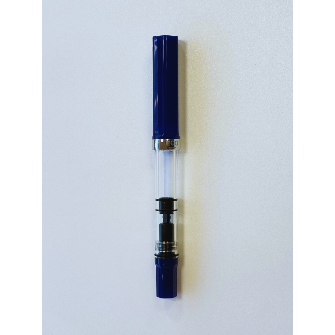 TWSBI ECO Fountain Pen - Dark Sapphire — flat lay