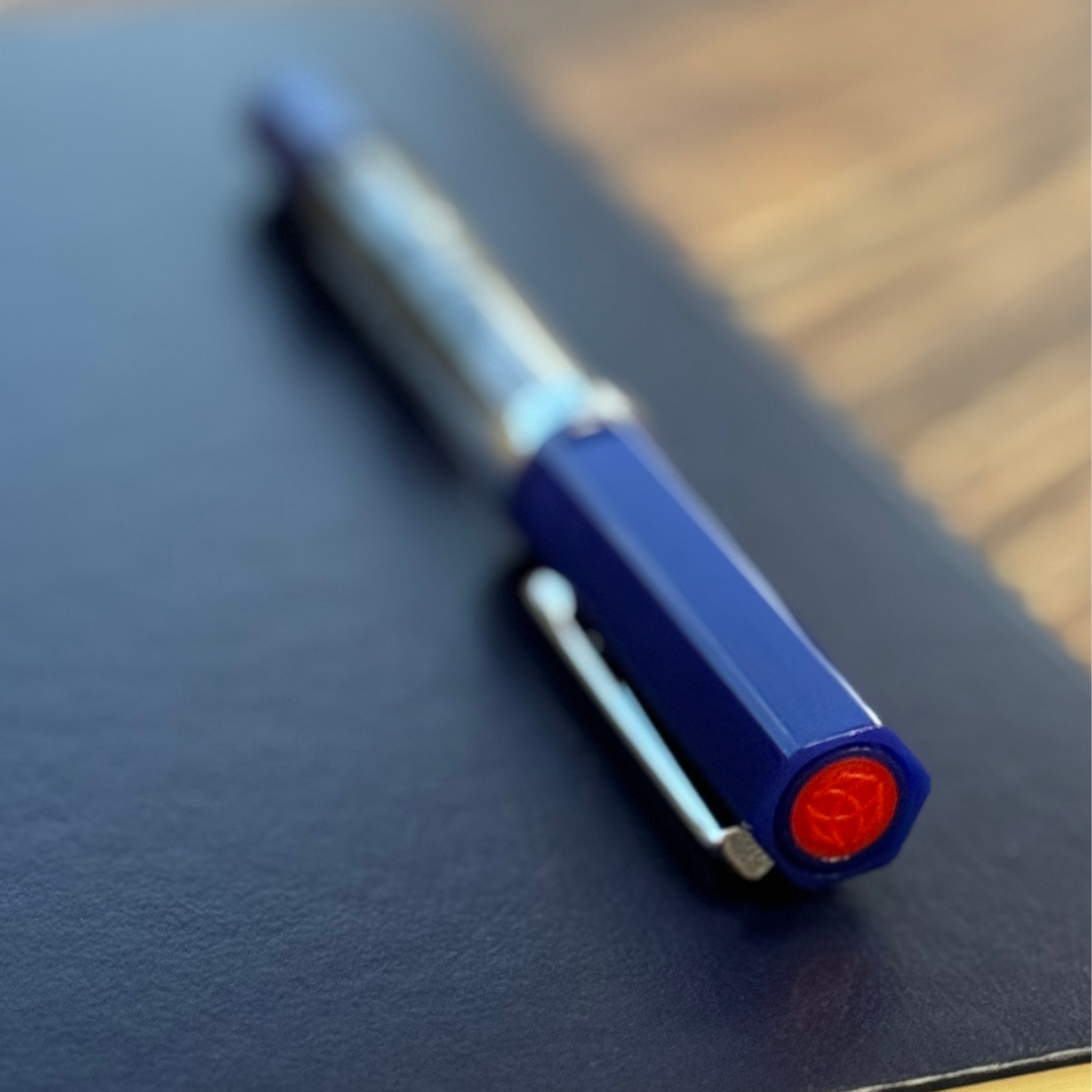 TWSBI ECO Fountain Pen - Dark Sapphire — flat lay