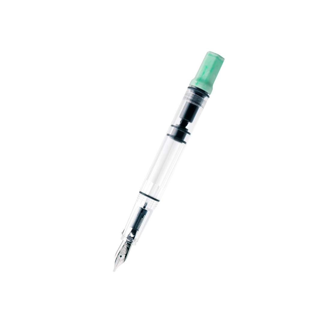TWSBI ECO Fountain Pen in Amazonite — TWSBI fountain pen — precision nib writing instrument, at Cityluxe Singapore stationery store