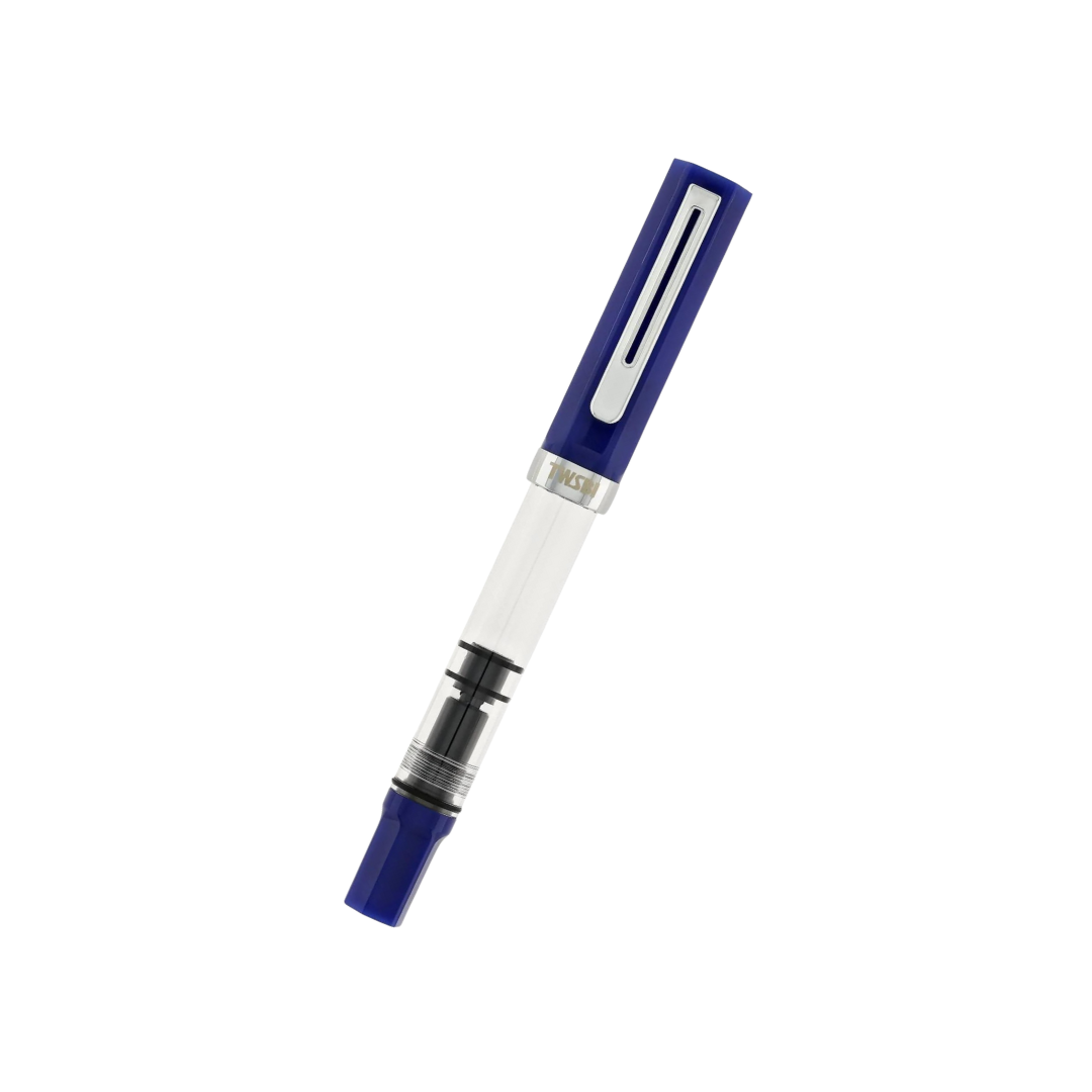 TWSBI ECO Fountain Pen - Dark Sapphire — writing at an angle