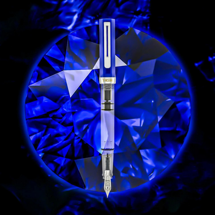TWSBI ECO Fountain Pen - Dark Sapphire — flat lay
