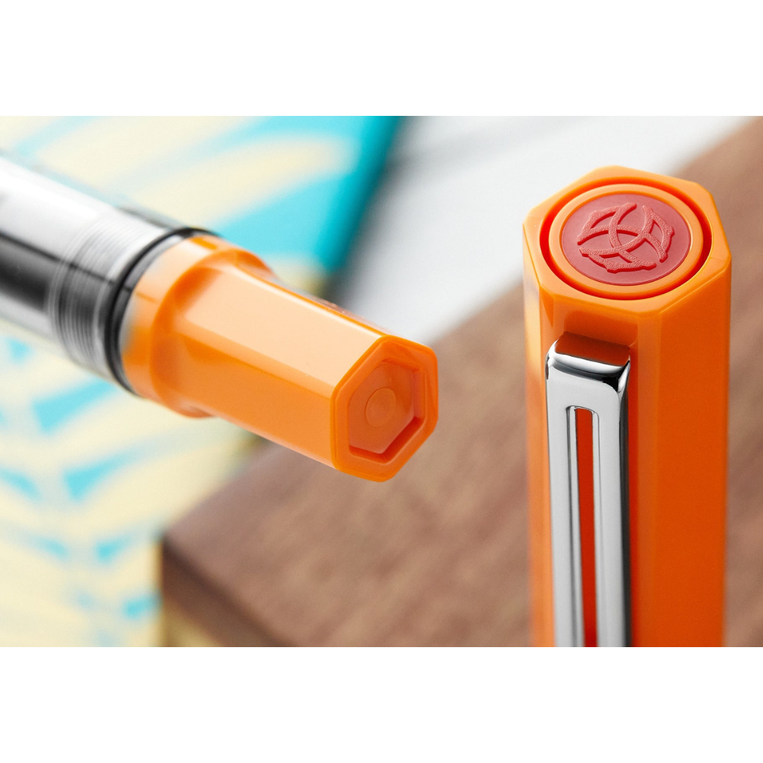 TWSBI ECO Fountain Pen - Heat — flat lay