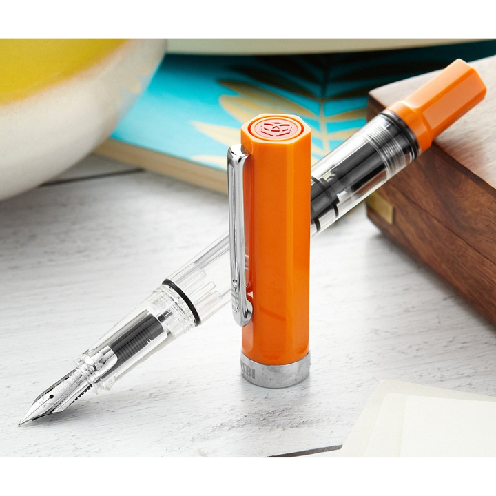 TWSBI ECO Fountain Pen - Heat — flat lay