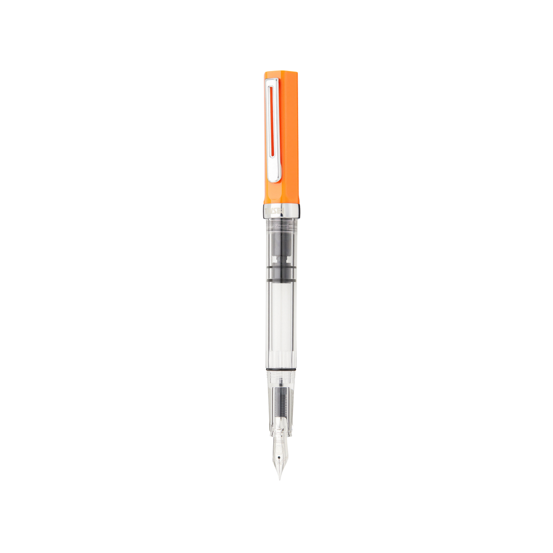 TWSBI ECO Fountain Pen - Heat — writing at an angle