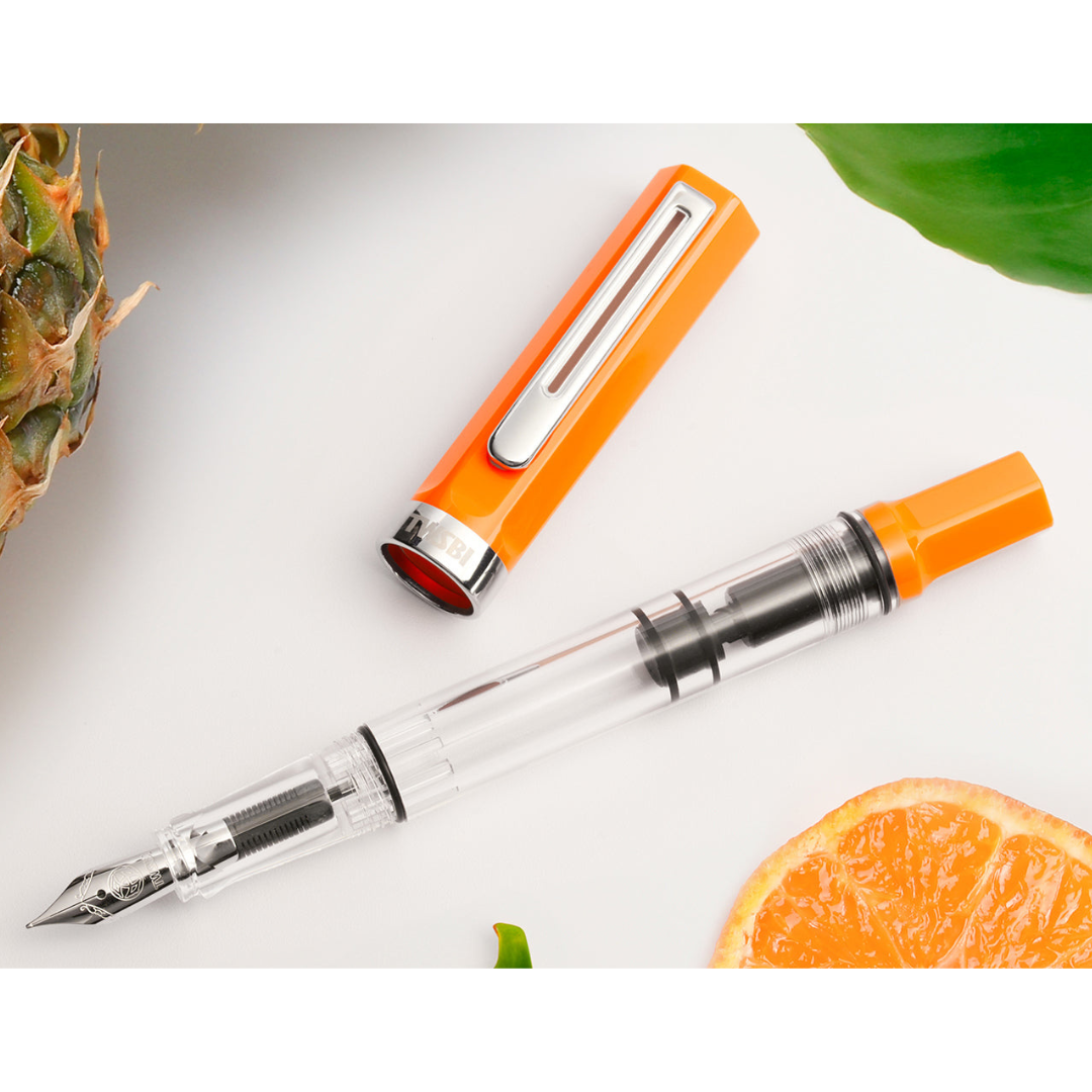 TWSBI ECO Fountain Pen - Heat — flat lay