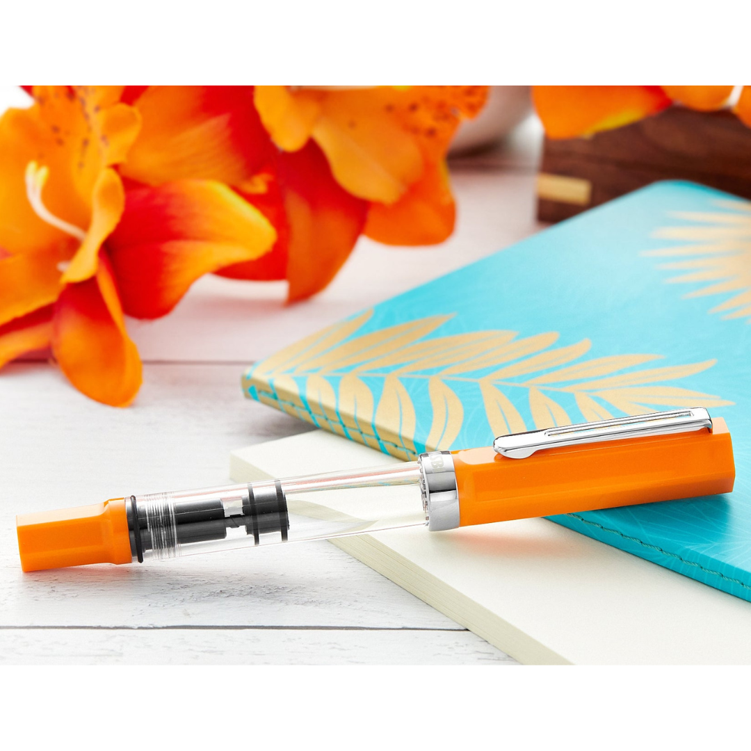 TWSBI ECO Fountain Pen - Heat — flat lay