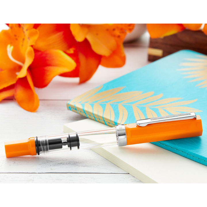 TWSBI ECO Fountain Pen - Heat — flat lay