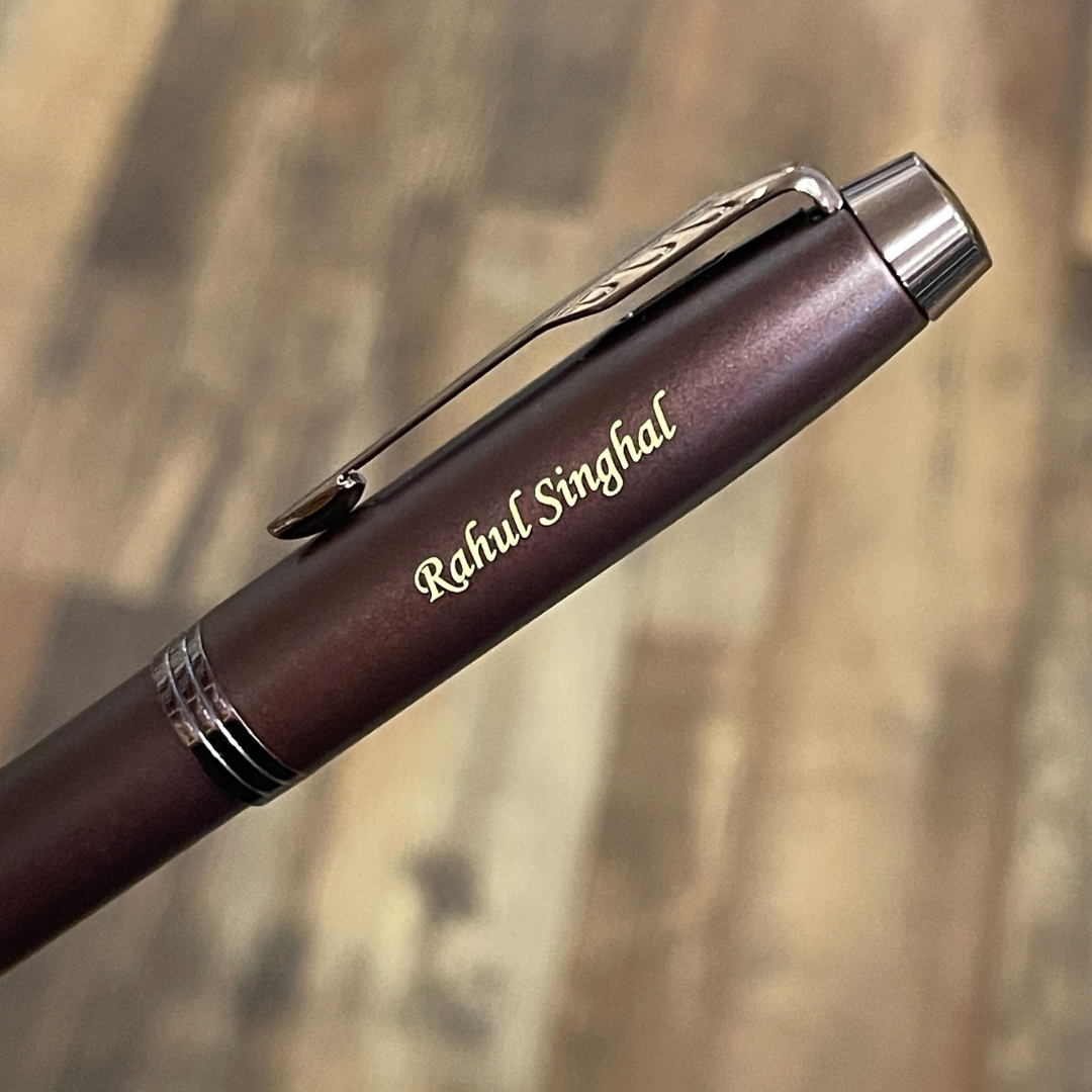 Parker IM PROFESSIONAL Fountain Pen in Monochrome Titanium — Parker fountain pen — precision nib writing instrument, at Cityluxe Singapore stationery store