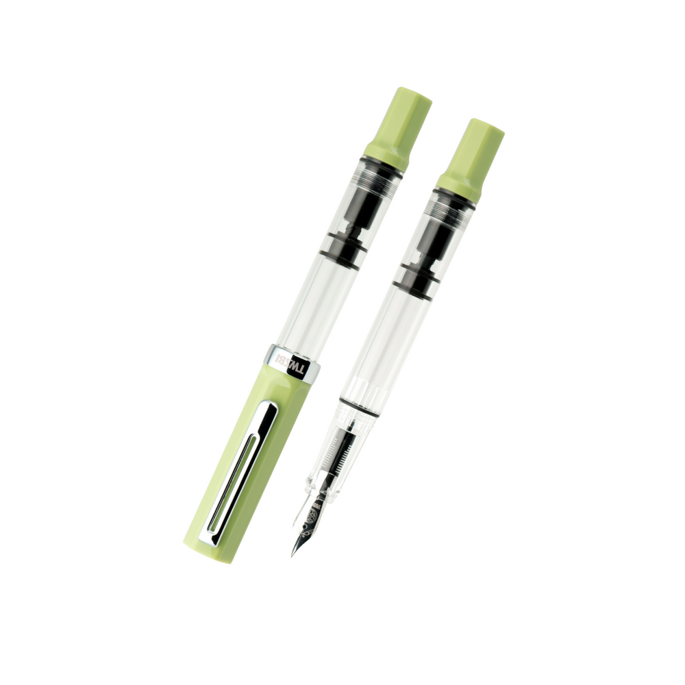 TWSBI ECO Fountain Pen in Matcha Green — TWSBI fountain pen — precision nib writing instrument, at Cityluxe Singapore stationery store