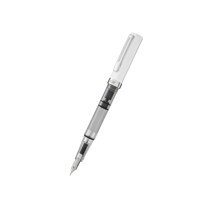 TWSBI ECO Fountain Pen in White — TWSBI fountain pen — precision nib writing instrument, at Cityluxe Singapore stationery store