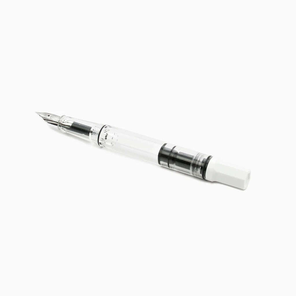 TWSBI ECO Fountain Pen in White — TWSBI fountain pen — precision nib writing instrument, at Cityluxe Singapore stationery store