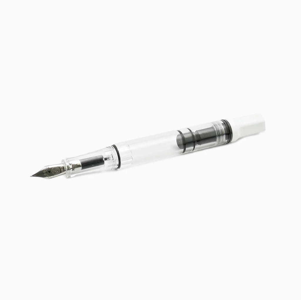 TWSBI ECO Fountain Pen in White — TWSBI fountain pen — precision nib writing instrument, at Cityluxe Singapore stationery store