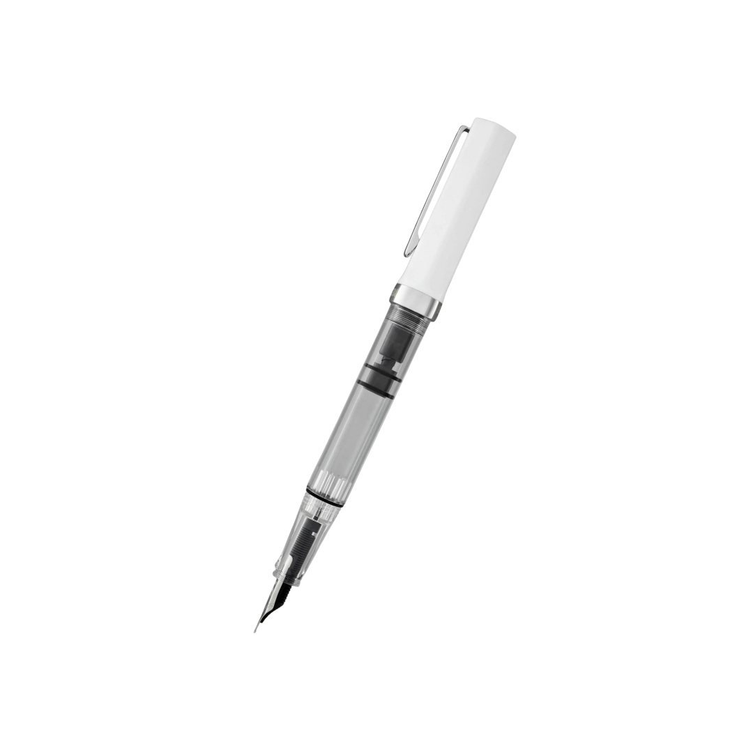 TWSBI ECO Fountain Pen in White — TWSBI fountain pen — precision nib writing instrument, at Cityluxe Singapore stationery store