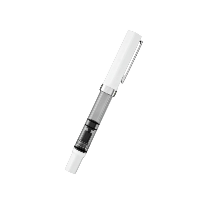 TWSBI ECO Fountain Pen in White — TWSBI fountain pen — precision nib writing instrument, at Cityluxe Singapore stationery store