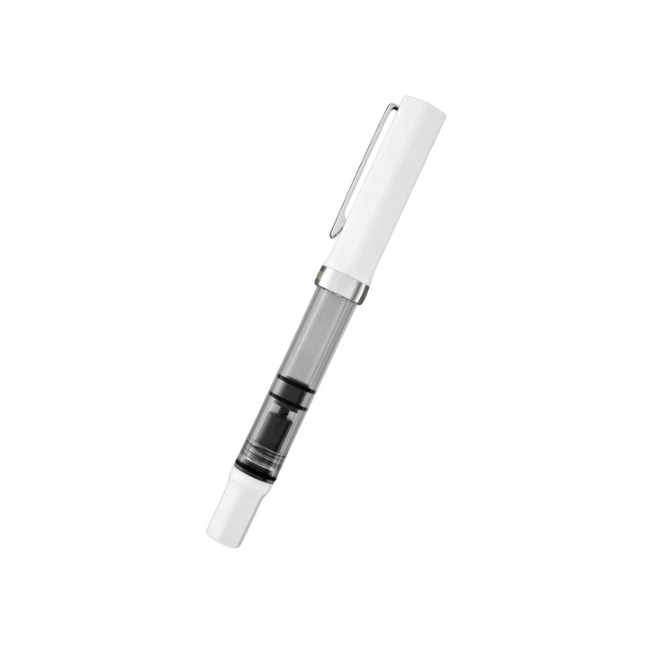 TWSBI ECO Fountain Pen in White — TWSBI fountain pen — precision nib writing instrument, at Cityluxe Singapore stationery store